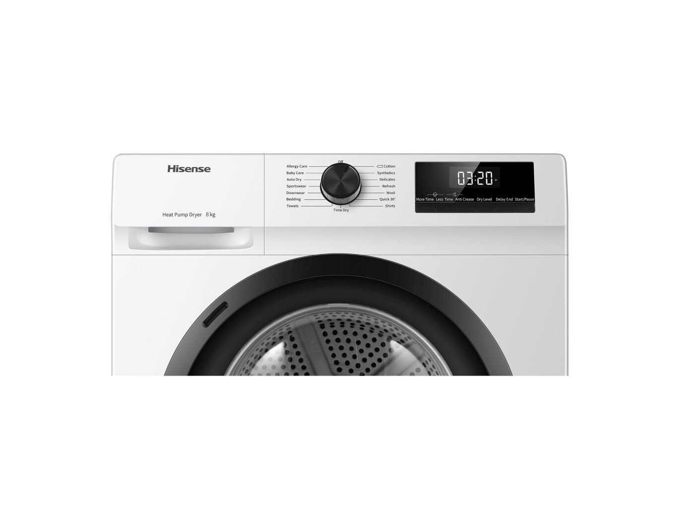 M&Aacute;QUINA SECAR ROUPA HISENSE DHQE800BW2 SERIE QE D 8KG image number 3