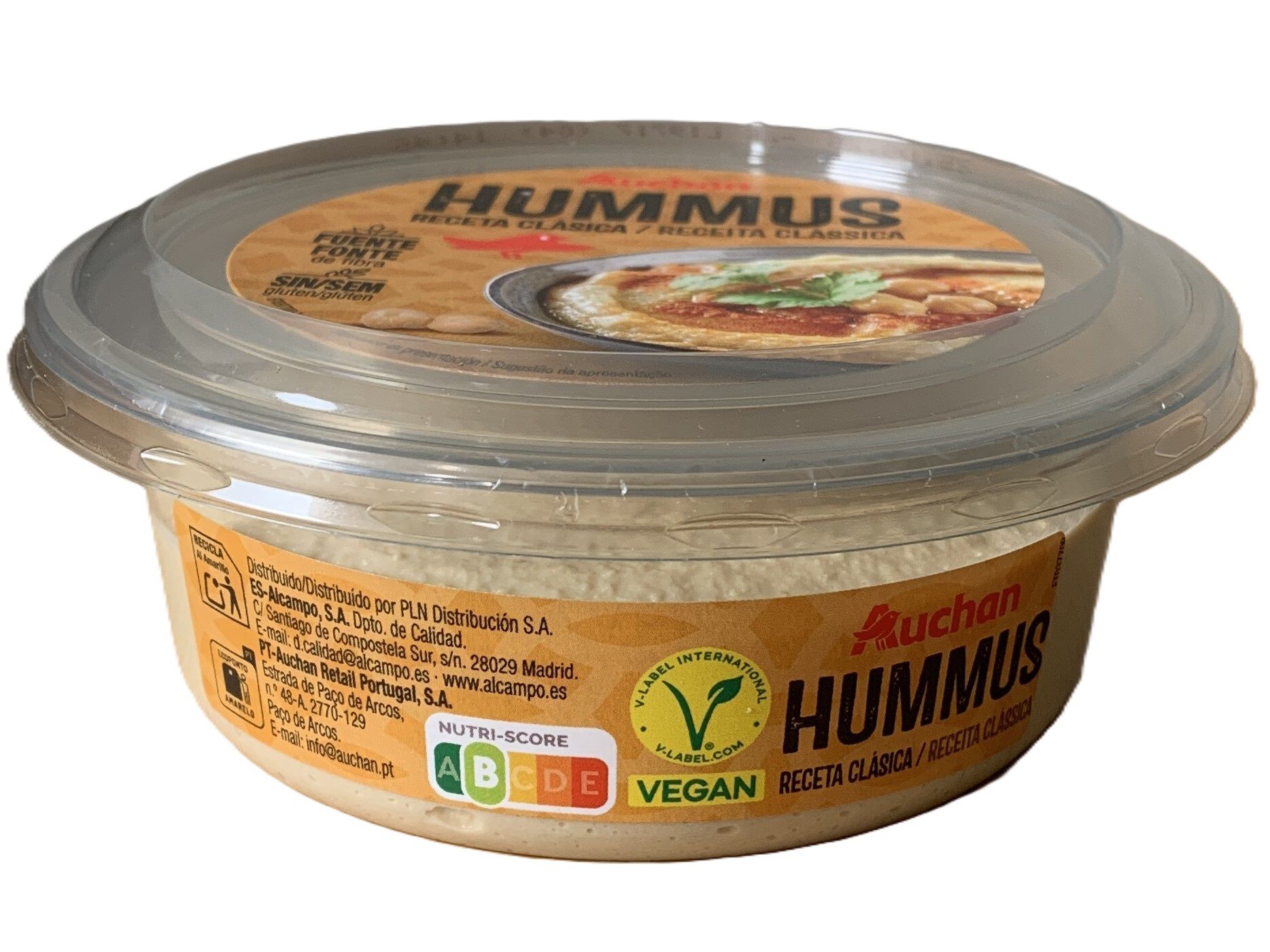 H&Uacute;MUS AUCHAN RECEITA CL&Aacute;SSICA 240 G image number 2