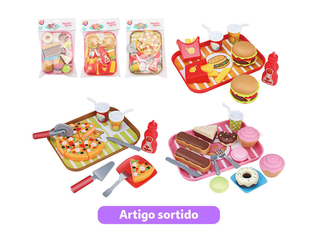 SET DE ALIMENTOS ONE TWO FUN MODELOS SORTIDOS