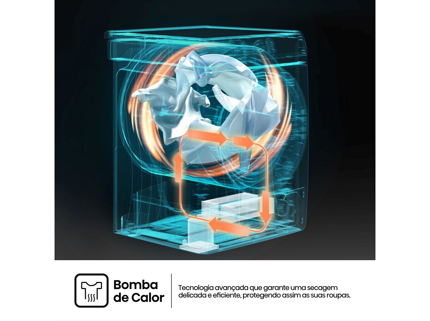 M&Aacute;QUINA SECAR ROUPA HISENSE DHQE800BW2 SERIE QE D 8KG image number 7