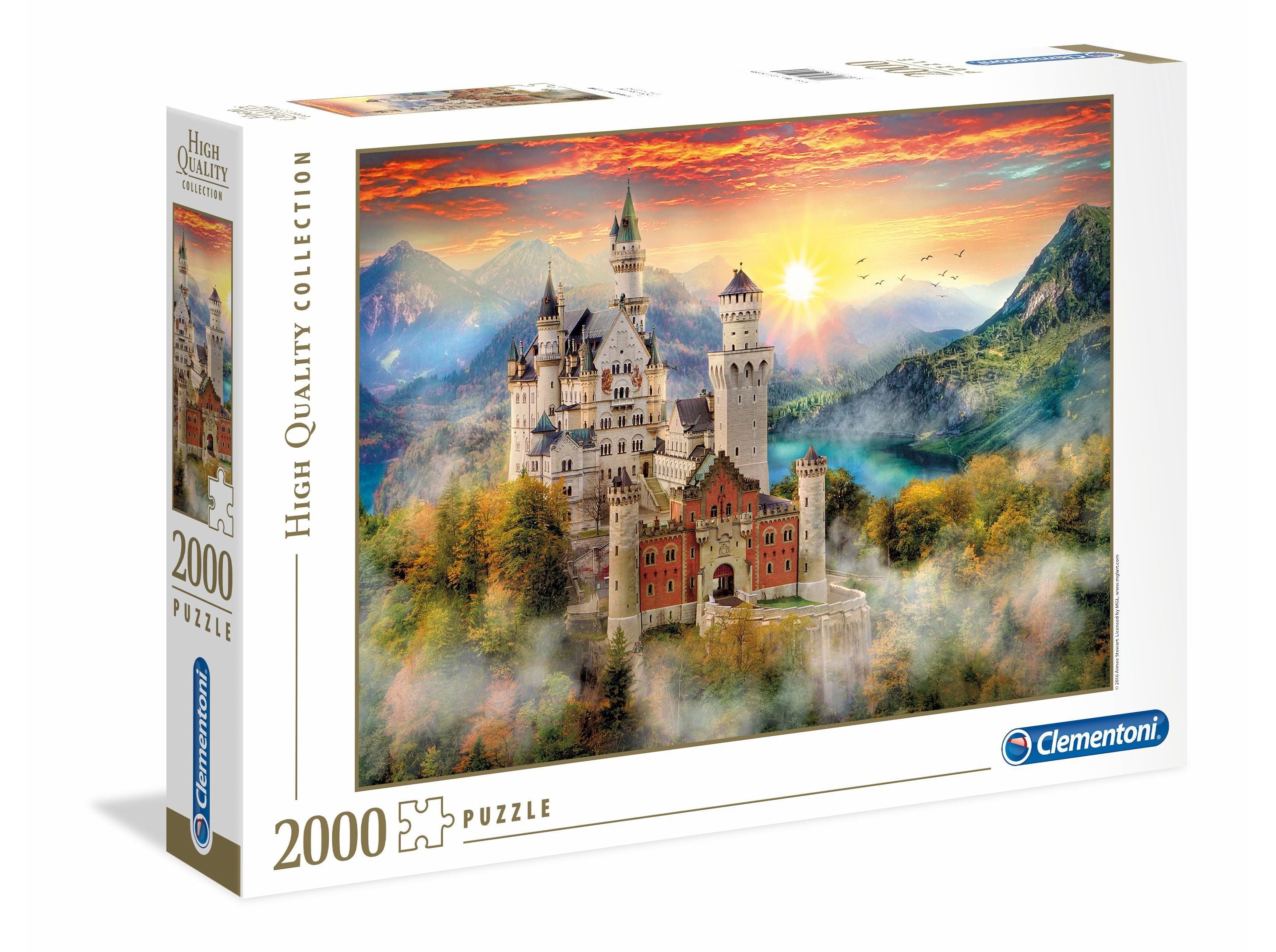 PUZZLE CLEMENTONI NEUSCHWASTEIN 2000 PE&Ccedil;AS image number 0