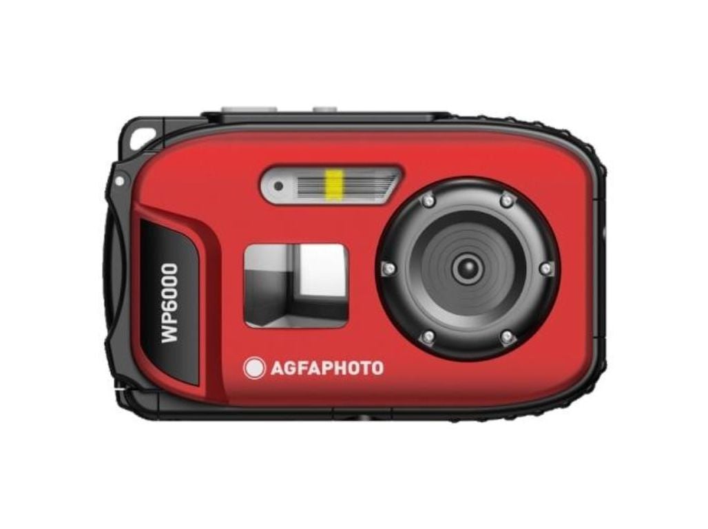 CAMERA DIGITAL AGFA WP6000RD VERMELHO WATERPROOF