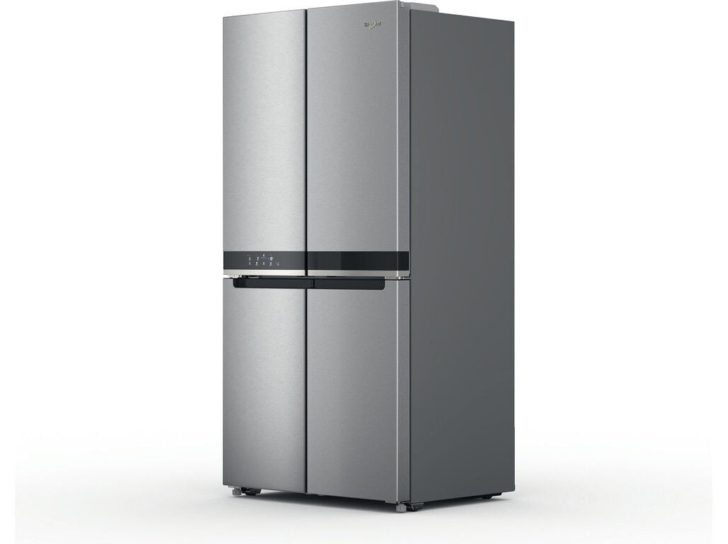 FRIGORIFICO AMERICANO 4 PORTAS WHIRLPOOL WQ9 B3 LEF INOX D 594L TOTAL NO FROST image number 2