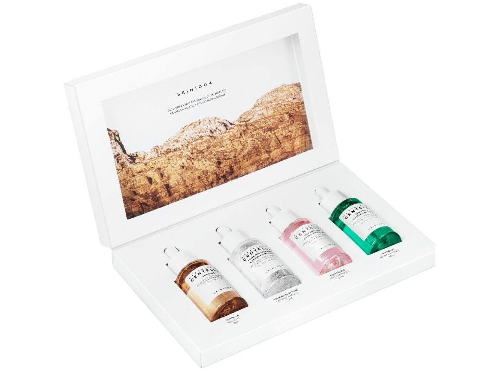 KIT S&Eacute;RUNS SKIN1004 MADAGASCAR CENTELLA 4X30ML image number 1