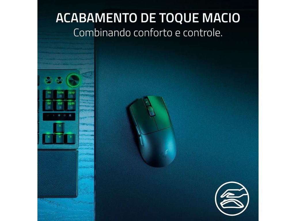RATO GAMING RAZER VIPER V3 PRO PRETO WIRELESS 35000DPI PRETO image number 8