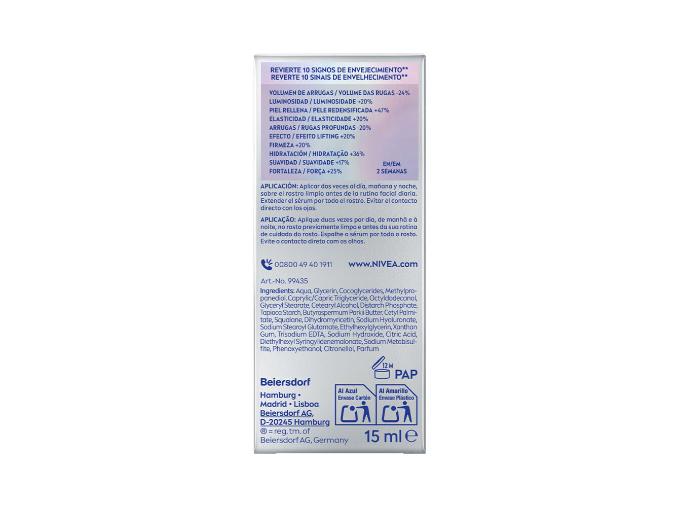 S&Eacute;RUM NIVEA EPIGENETICS REJUVENESCEDOR 15ML image number 2