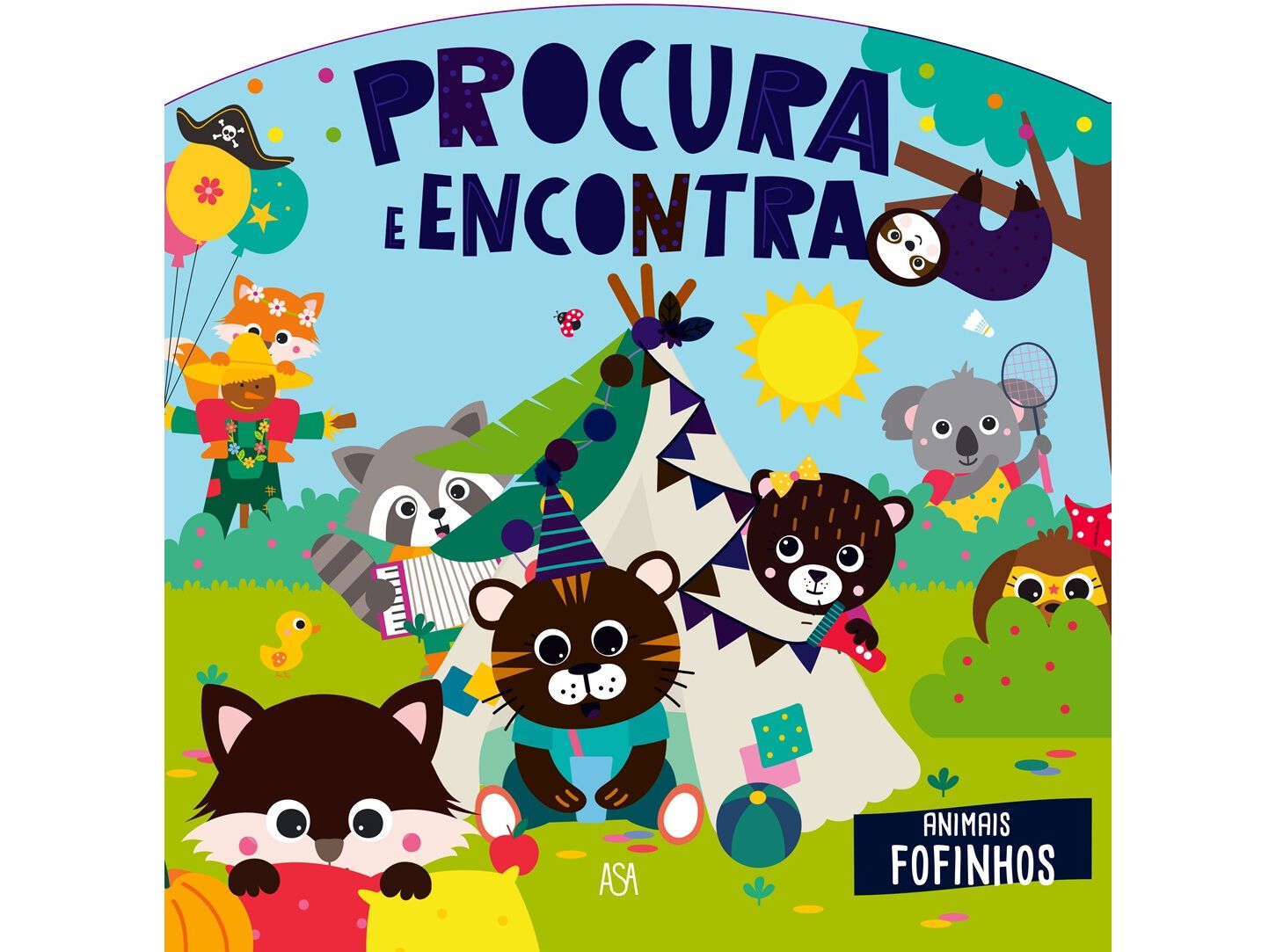 LIVRO PROCURA E ENCONTRA: ANIMAIS FOFINHOS image number 0
