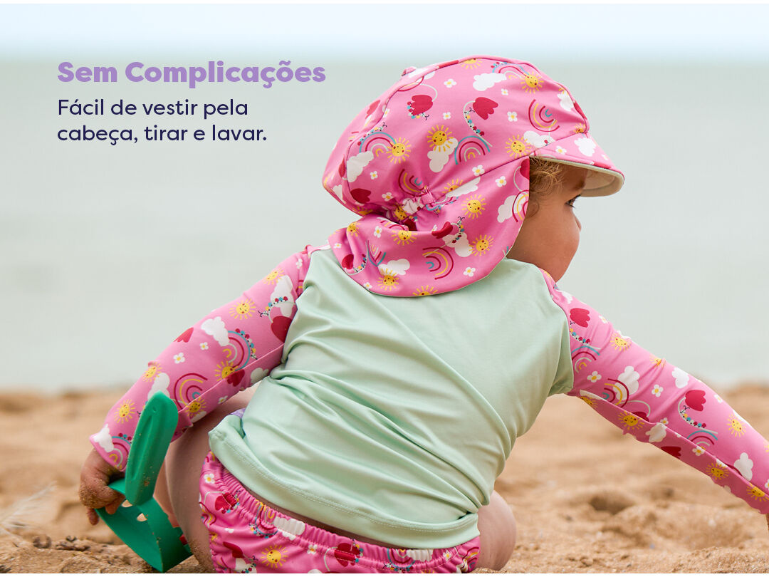 CHAP&Eacute;U REVERS&Iacute;VEL BAMBINO MIO DIAS FELIZES SPF40+ 1-3A image number 7