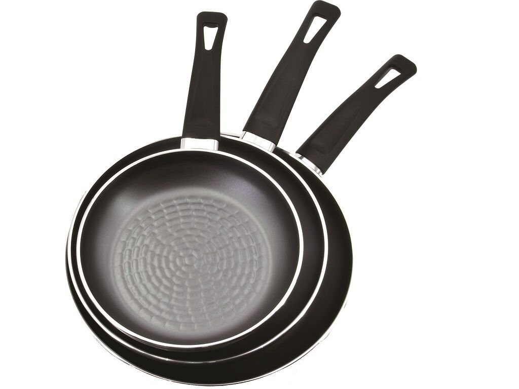 PACK 3 UNIDADES DE FRIGIDEIRAS ANTIADERENTES LIGHT INDU&Ccedil;&Atilde;O CELAR EM ALUM&Iacute;NIO 20+24+28CM