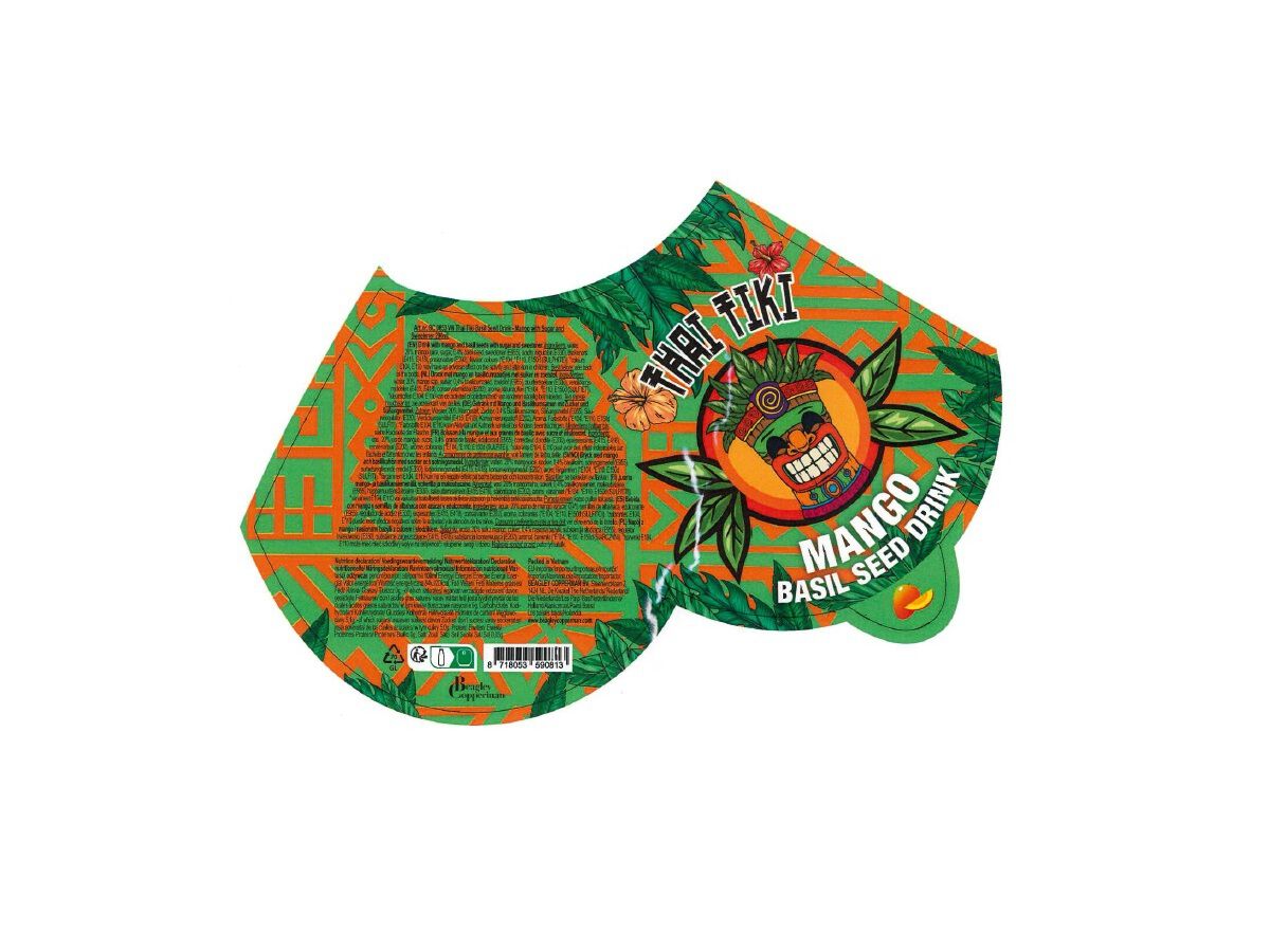 BEBIDA C/ SEMENTE MANJERIC&Atilde;O THAI TIKI MANGA 290ML image number 1