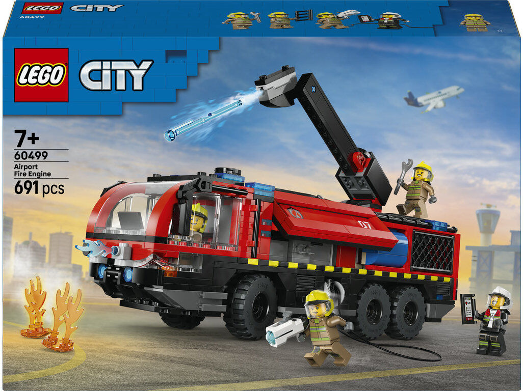 CAMI&Atilde;O DE COMBATE FOGO LEGO CITY FIRE 60499