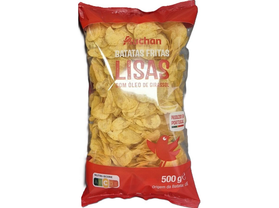 BATATA FRITA AUCHAN LISA 500G