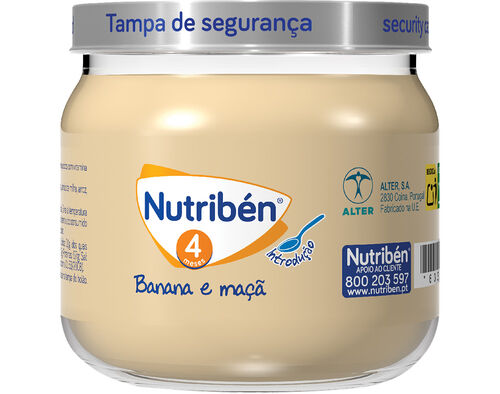 BOIÃO NUTRIBEN BANANA E MAÇÃ 120G image number 0