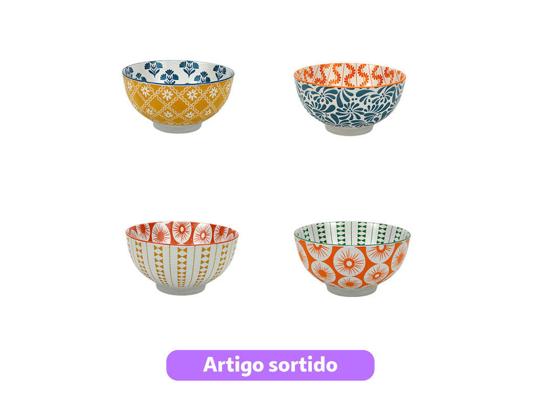 TA&Ccedil;A PORCELANA ACTUEL &Oslash;16CMX8.3CM 90CL MODELOS SORTIDOS