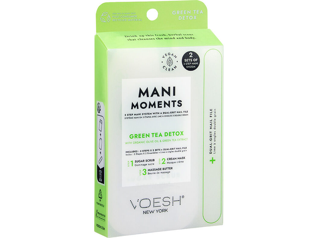 KIT MANICURE VOESH NY MANI MOMENTS CH&Aacute; 2UN + LIMA image number 0