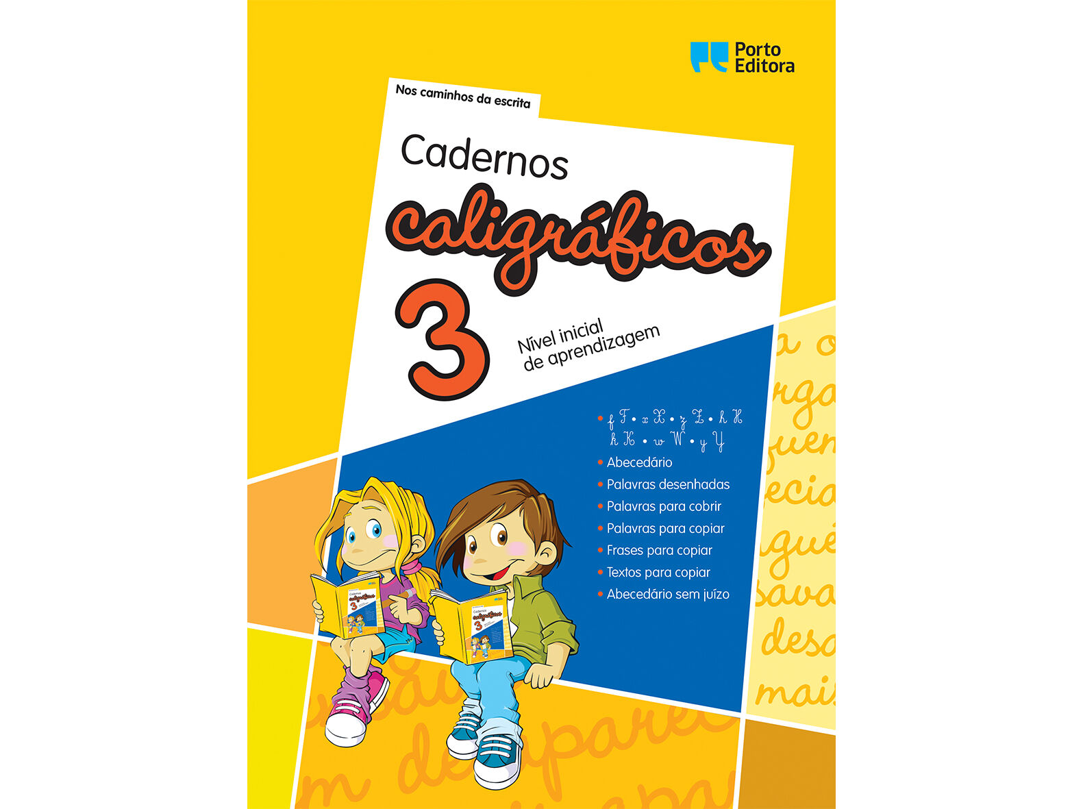 LIVRO CADERNOS CALIGR&Aacute;FICOS 3&ordm;NIVEL - INICIAL DE APRENDIZAGEM