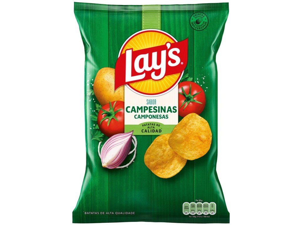 BATATAS FRITAS LAY'S CAMPONESAS 150G