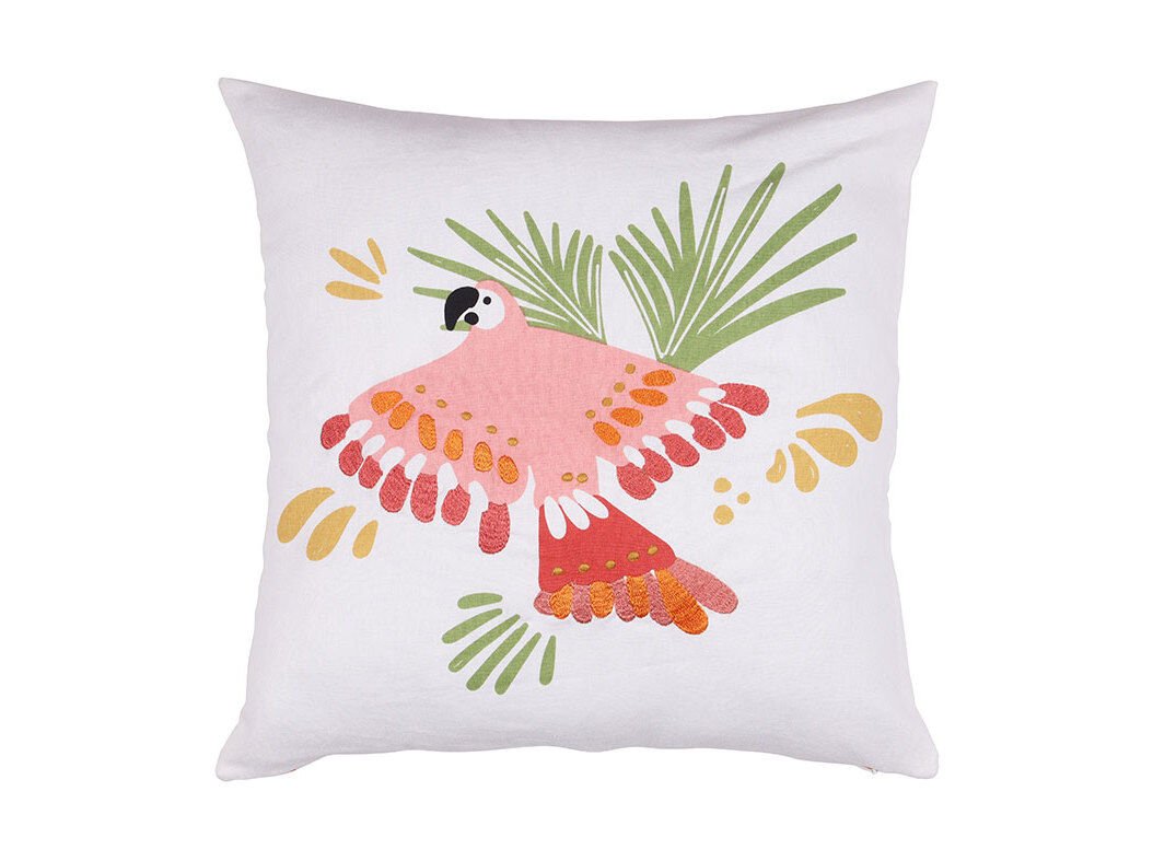 ALMOFADA ACTUEL BORDADA 45X45CM