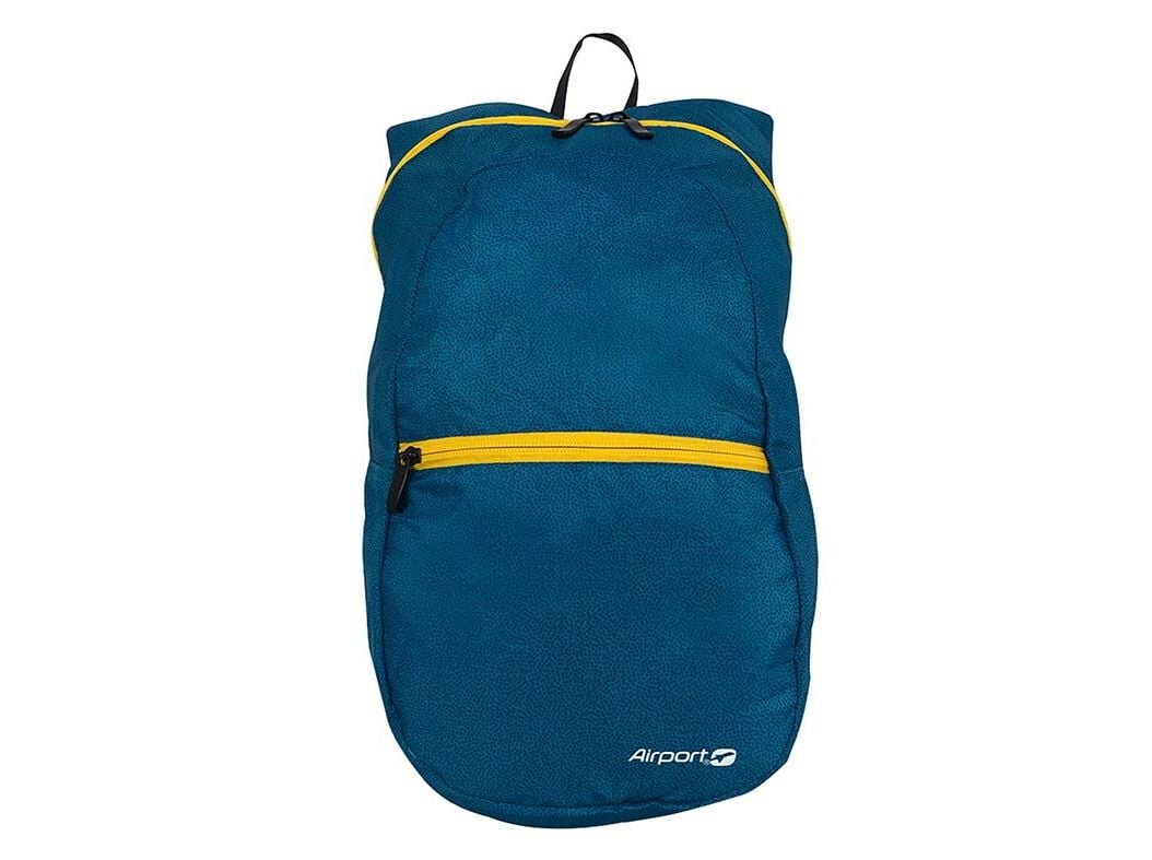 MOCHILA DOBR&Aacute;VEL AIRPORT AZUL