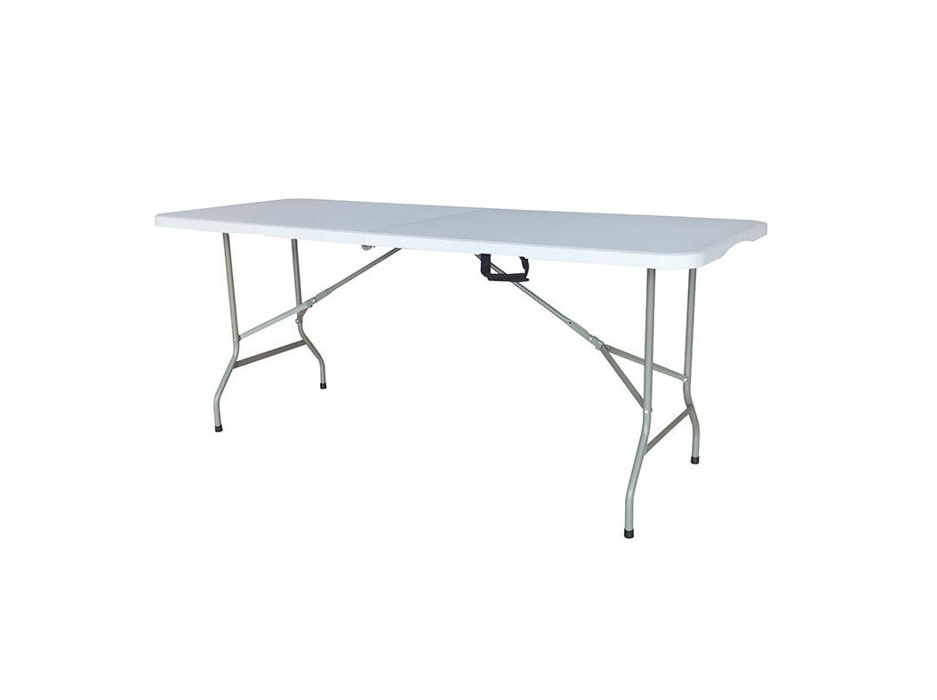 MESA DOBR&Aacute;VEL AUCHAN BRANCO 180X70X74CM