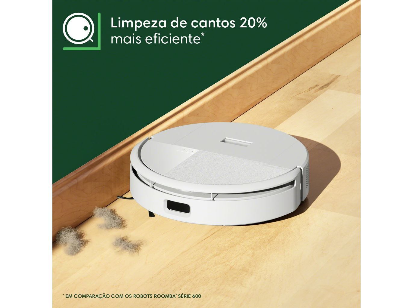 ASPIRADOR ROBOT IROBOT IRL121240 COMBO BRANCO 205 image number 9