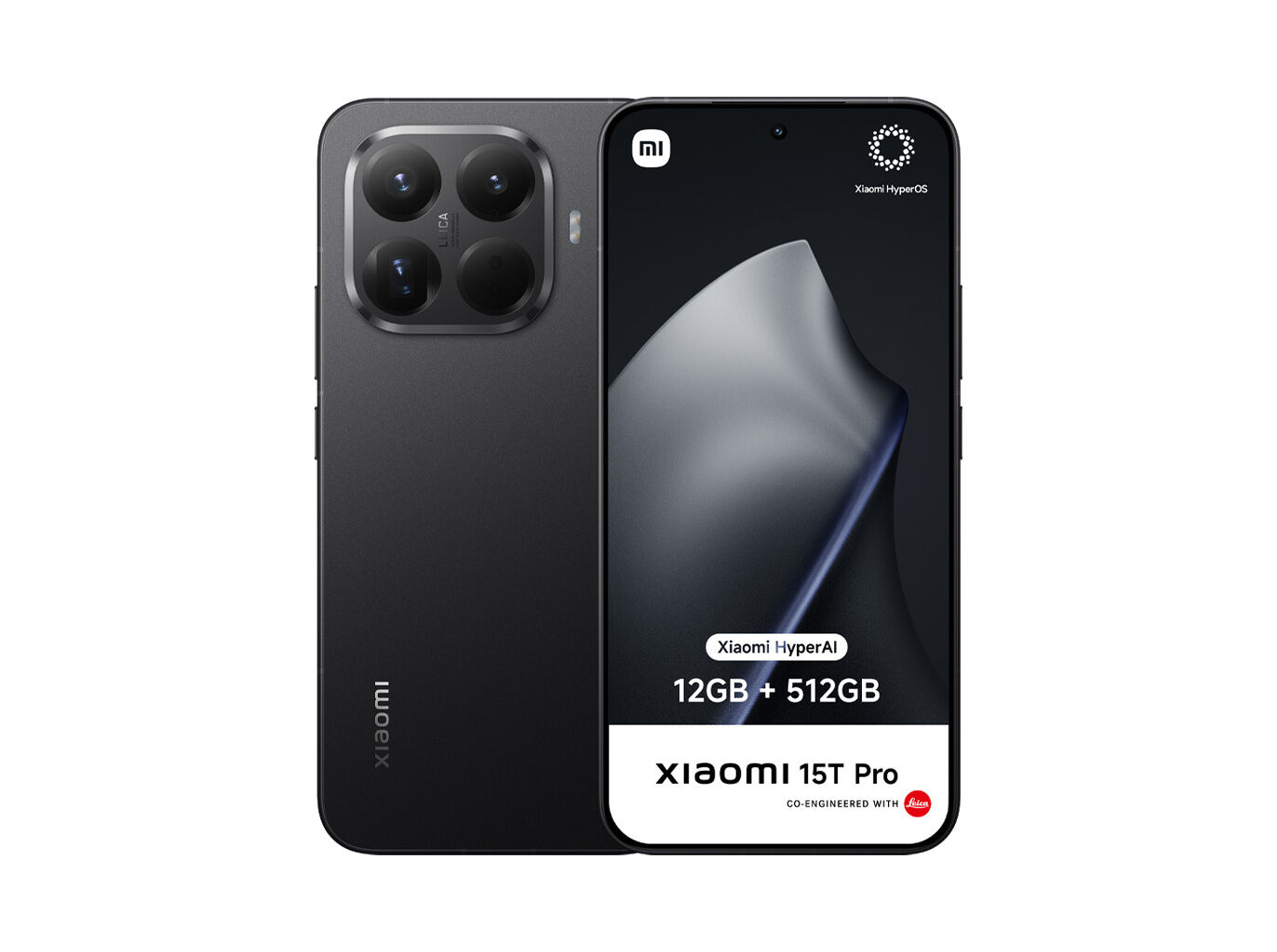 SMARTPHONE XIAOMI 15T PRO (6.83'' 12/512GB BLACK)