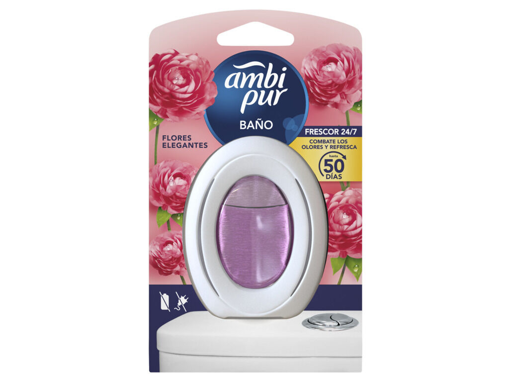 AMBIENTADOR CASA BANHO FLORES ELEGANTES AMBIPUR 1 UN