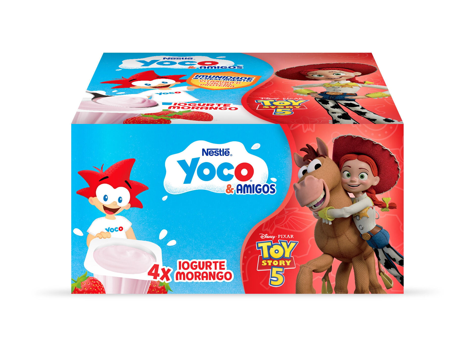 IOGURTE YOCO MORANGO 4X100G image number 0
