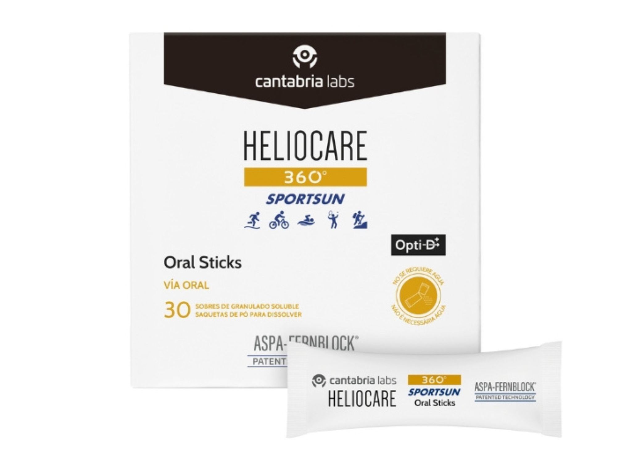 SUPLEMENTO HELIOCARE SPORTSUN ORAL STICKS 30 SQTS