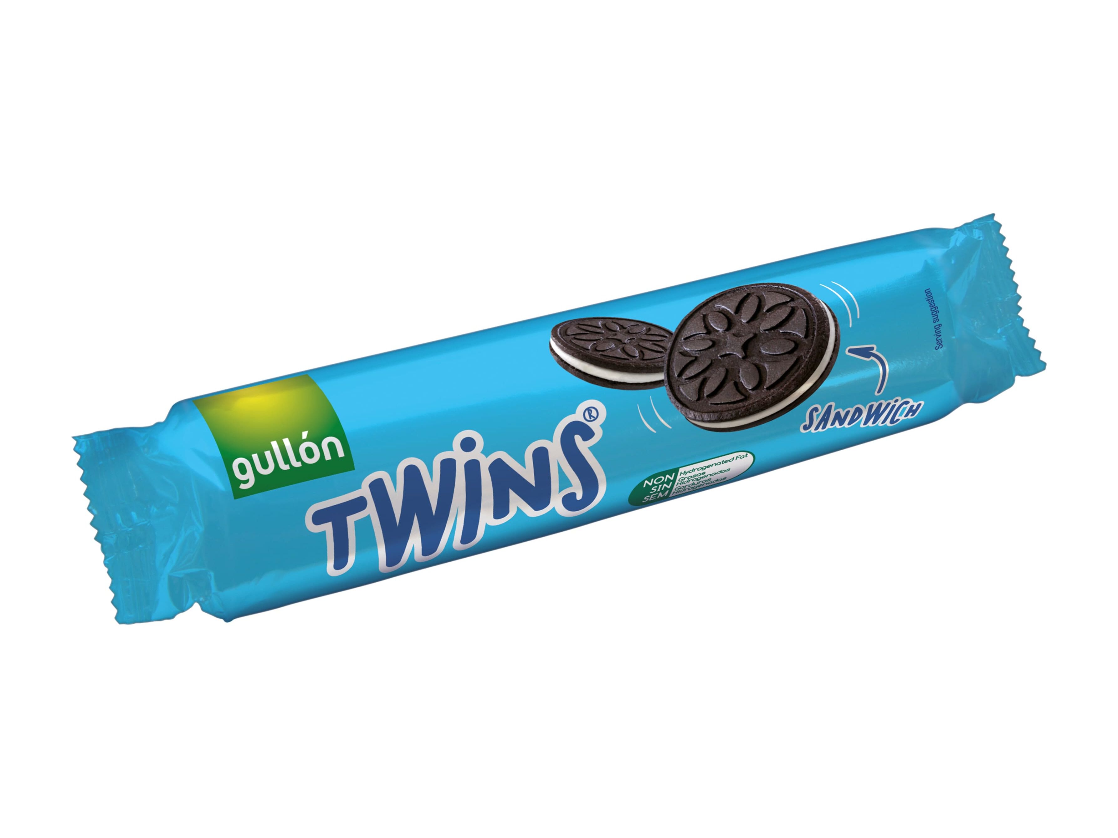 BOLACHA GULLON RECHEADA TWINS 154G image number 0