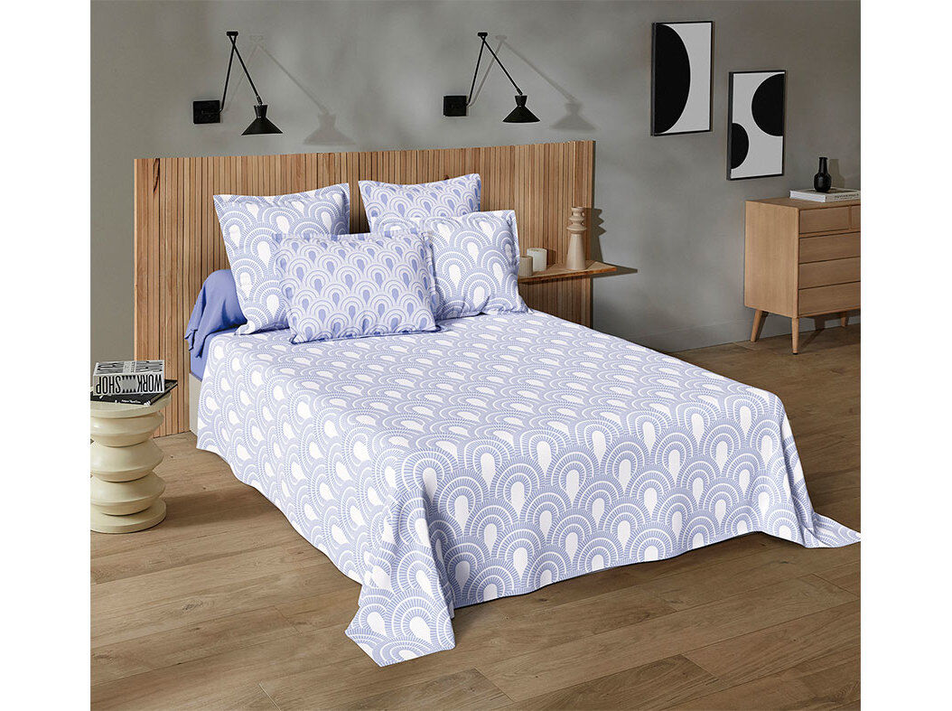JOGO CAMA ACTUEL 100% ALG PRISCILLE 240X280CM image number 0