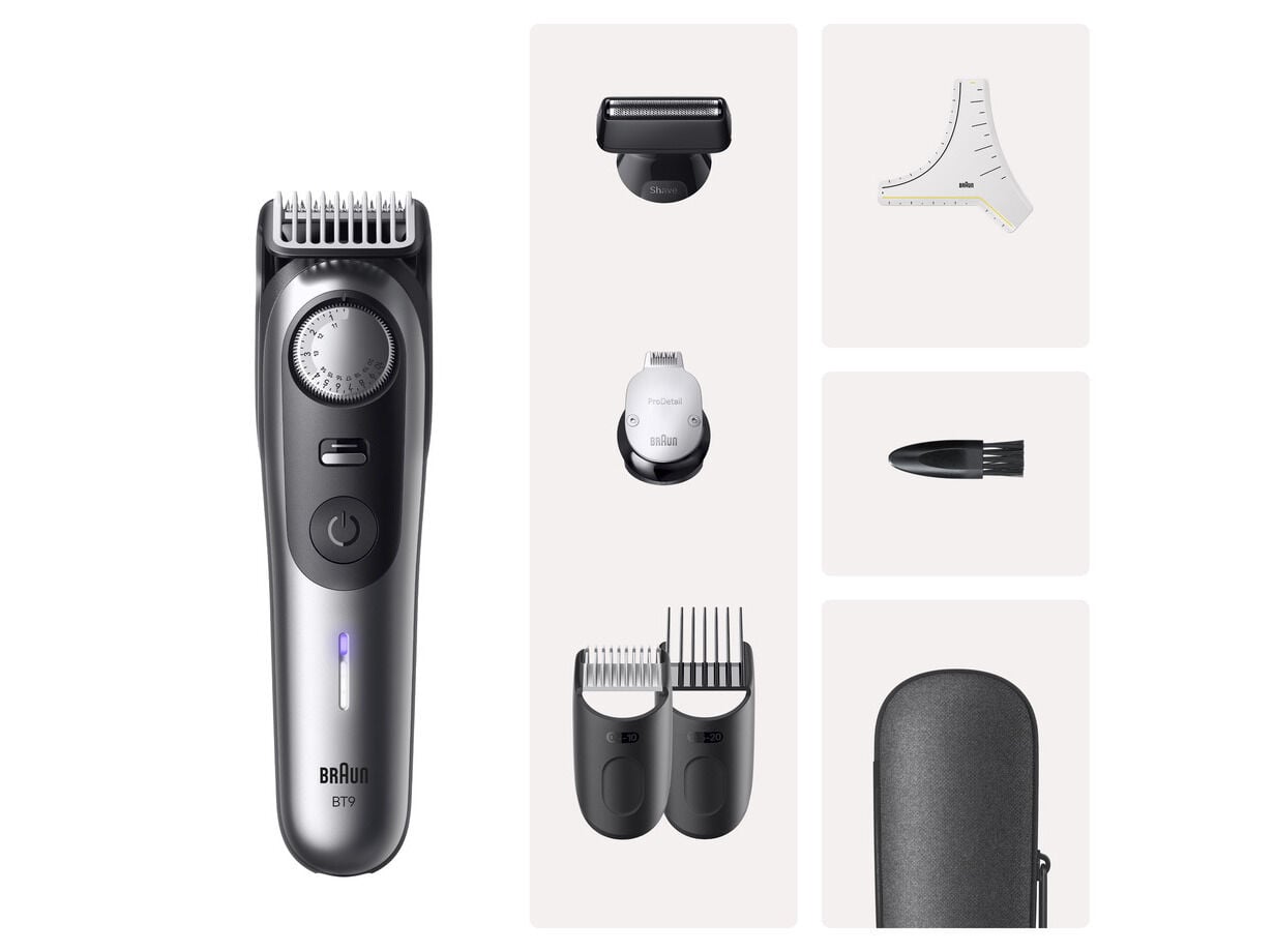 APARADOR DE BARBA BRAUN BT9520 F1 image number 6