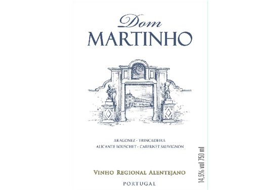 VINHO TINTO DOM MARTINHO ALENTEJO 0.75L