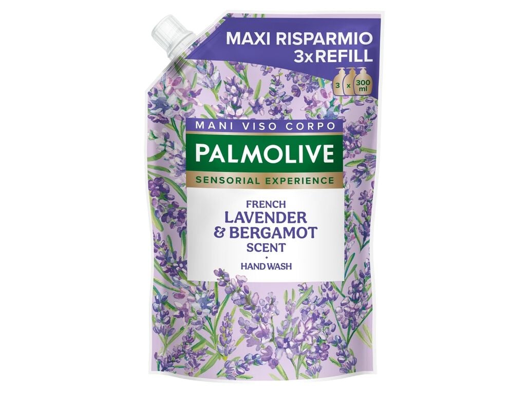 SABONETE L&Iacute;QUIDO PALMOLIVE LAVANDA RECARGA 900 ML image number 0