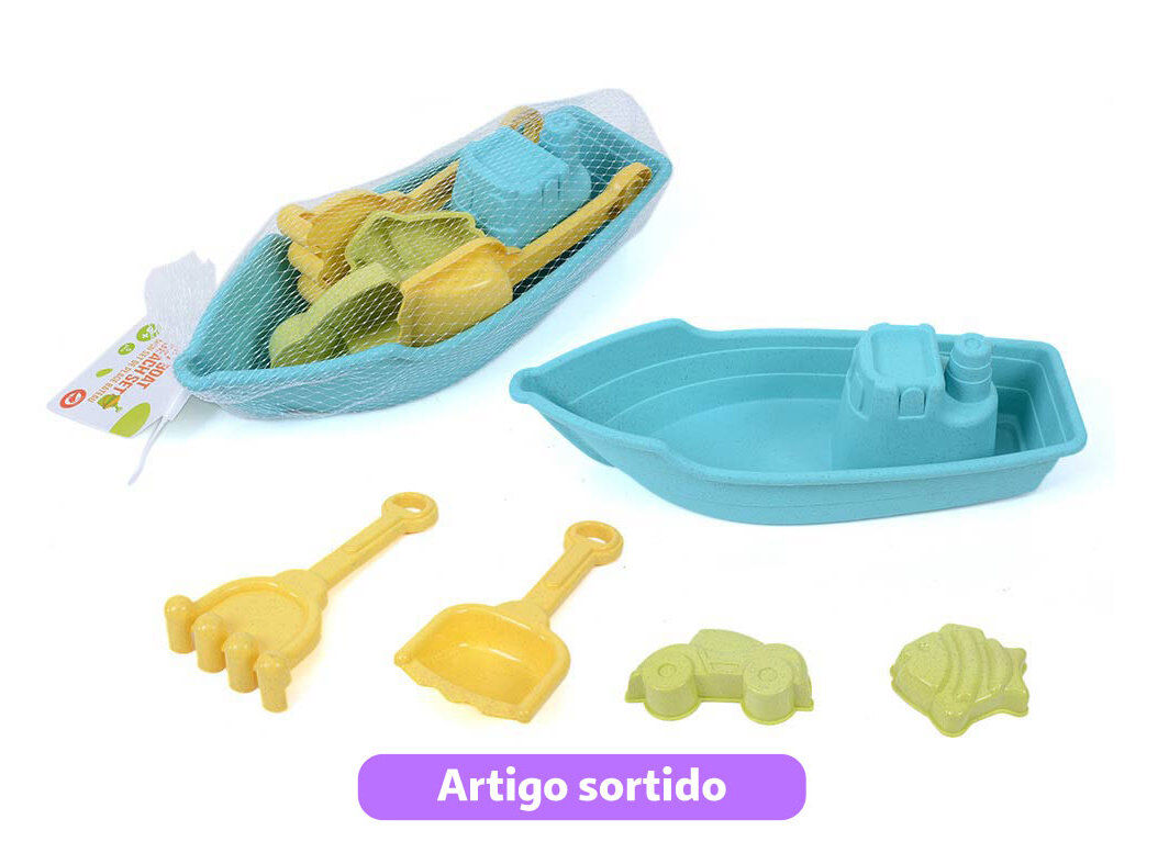 BARCO DE PRAIA COM ACESS&Oacute;RIOS ONE TWO FUN MODELOS SORTIDOS image number 5