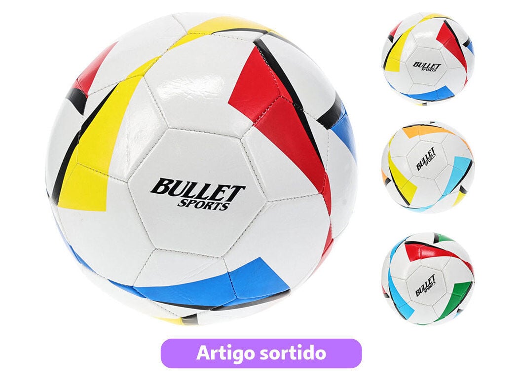 BOLA FUTEBOL &Oslash;22CM CORES SORTIDAS