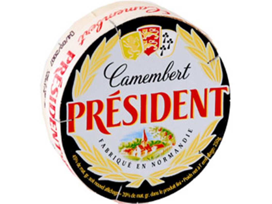 QUEIJO CAMEMBERT PRESIDENT 250G