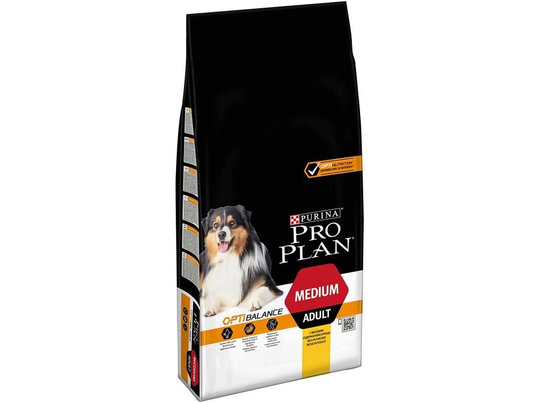 RA&Ccedil;&Atilde;O PARA C&Atilde;O ADULTO PRO PLAN MEDIUM FRANGO 14KG