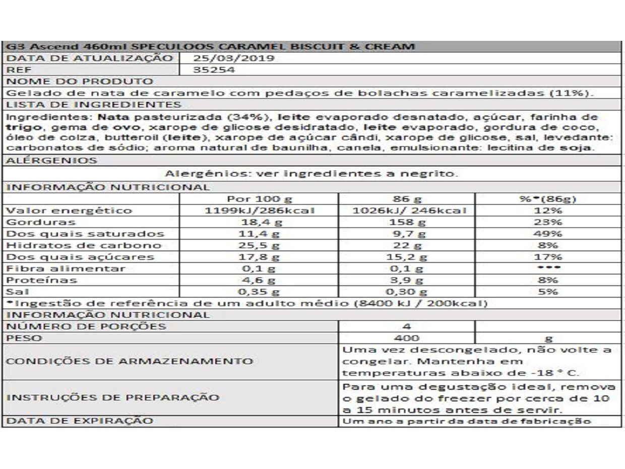GELADO H&Auml;AGEN-DAZS CARAMEL BISCUIT & CREAM 460ML image number 1