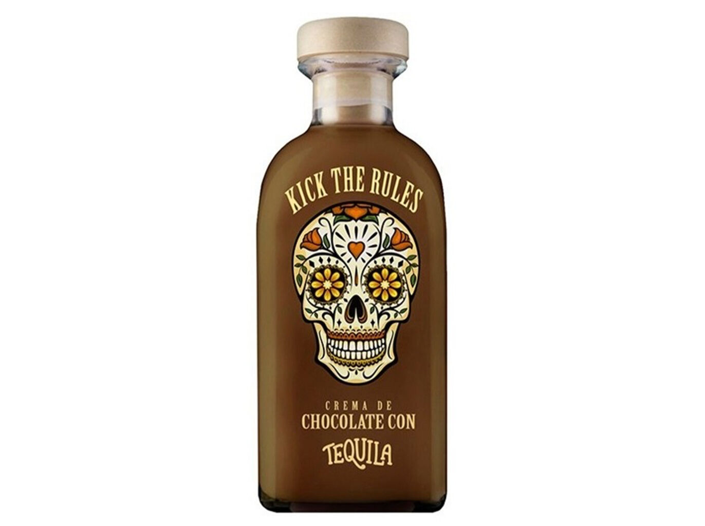 LICOR KICK THE RULES TEQUILA E CHOCOLATE 0.70L image number 1