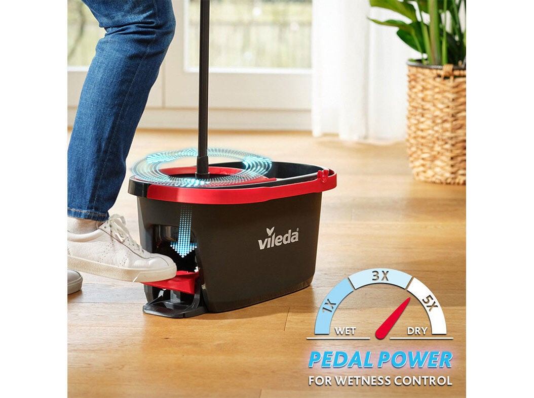 SISTEMA ESPREME F&Aacute;CIL VILEDA MICROFIBRA COM PEDAL TURBO image number 2