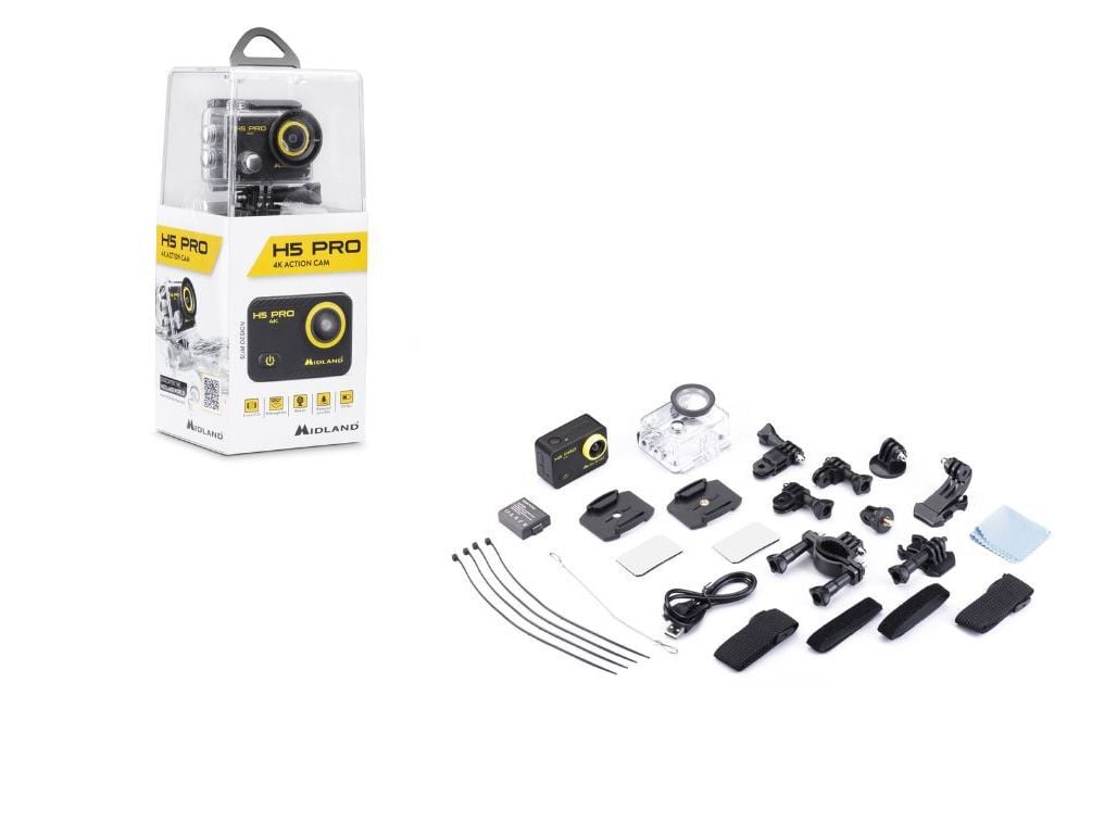 C&Acirc;MARA AVENTURA MIDLAND H5 PRO PRETA 4K image number 4