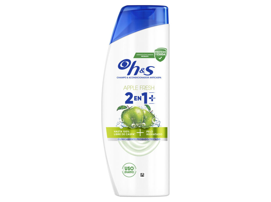 CHAMPO H&S MA&Ccedil;A 2EM1 PLUS 400ML image number 0