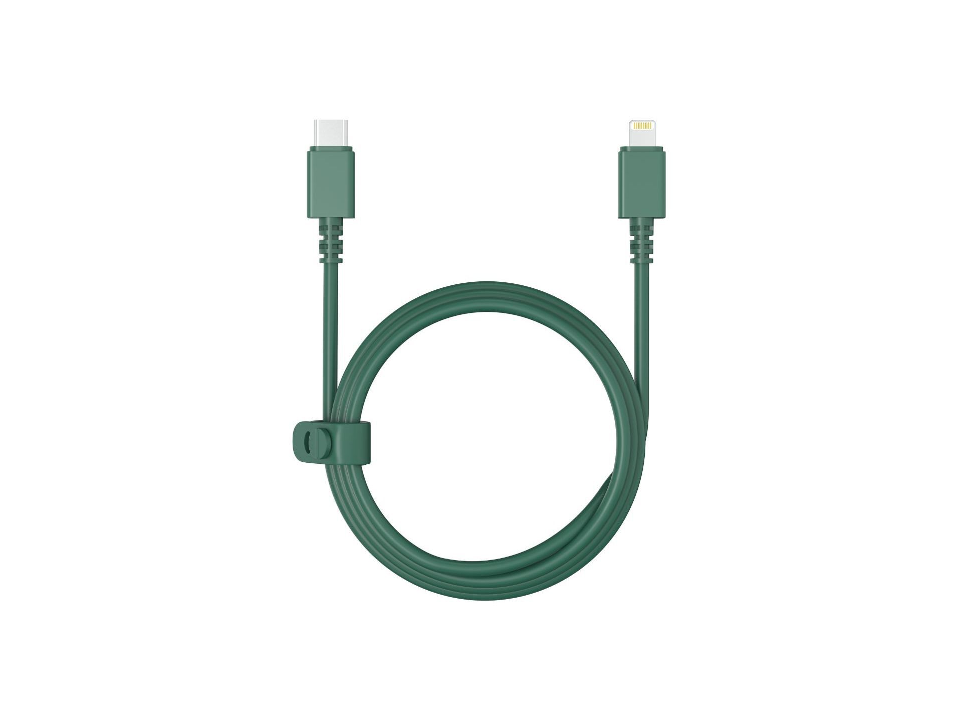 CABO USBC TO 8PIN QILIVE 600194154 NON MFI TPE VERDE 1M image number 0
