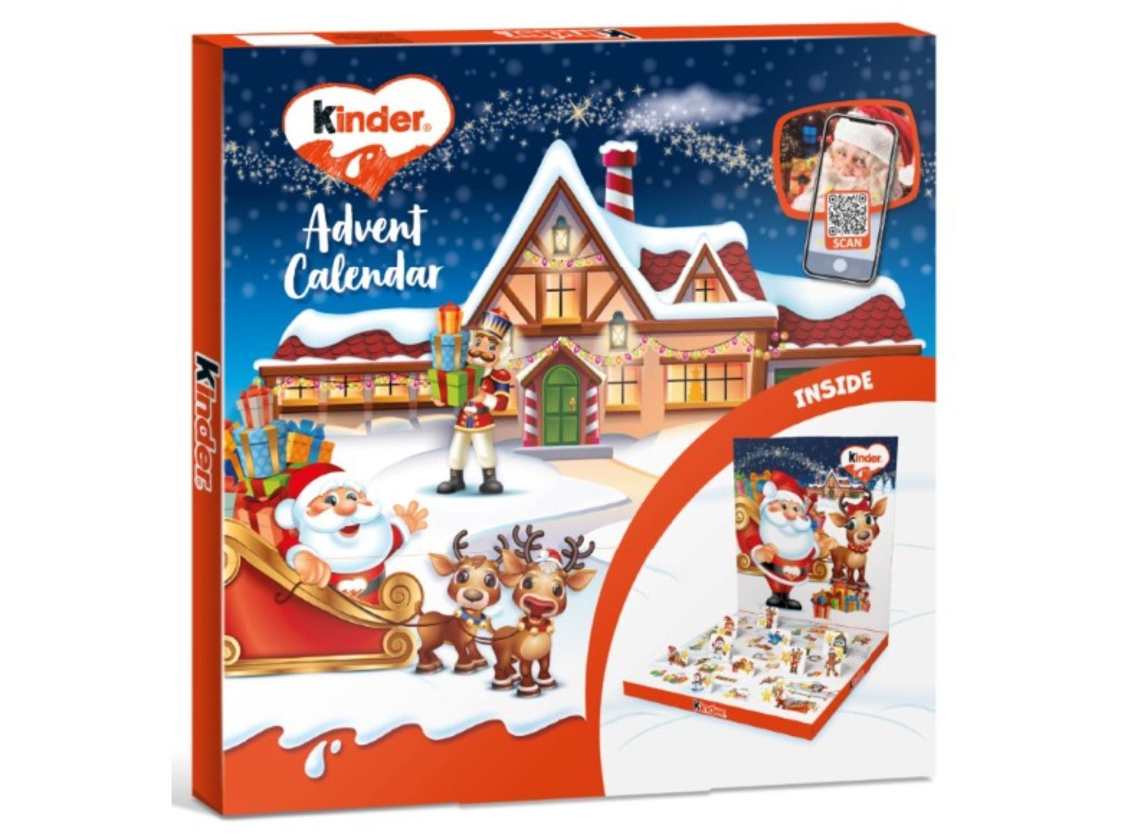 CALEND&Aacute;RIO ADVENTO KINDER MIX POP UP 123G