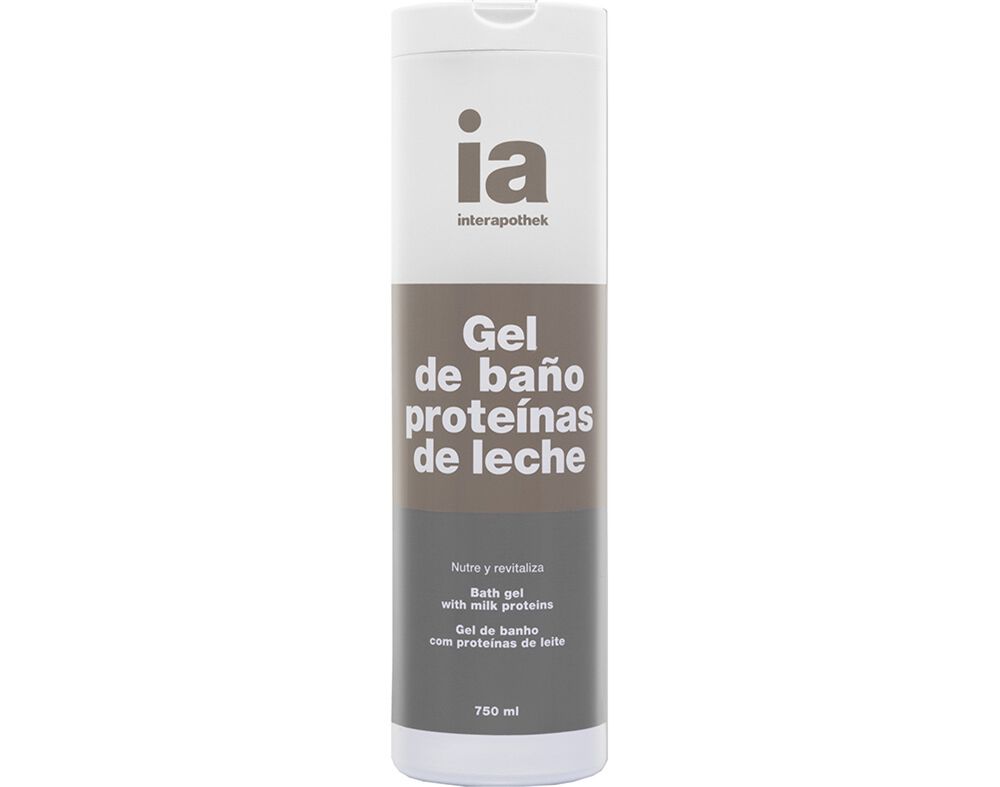 GEL INTERAPOTHEK BANHO PROTE&Iacute;NAS DE LEITE 750ML image number 0