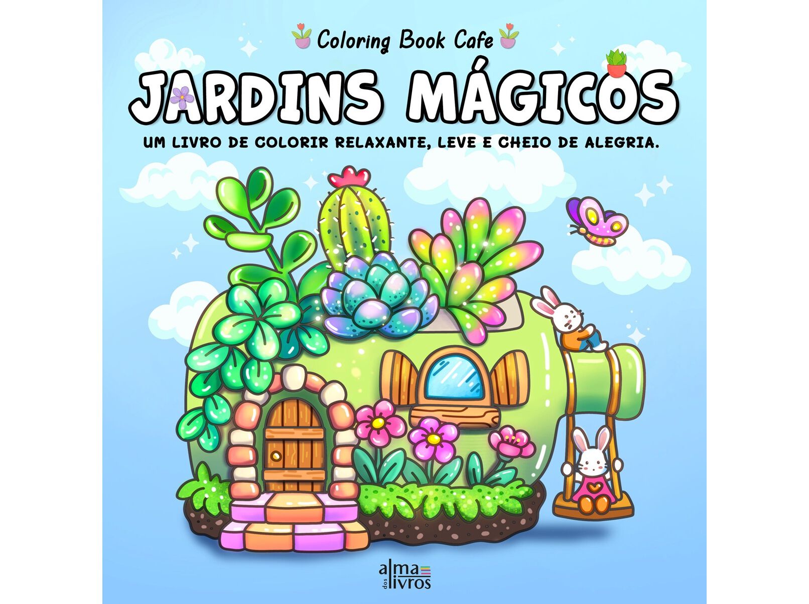 LIVRO JARDINS M&Aacute;GICOS COLORING BOOK image number 0