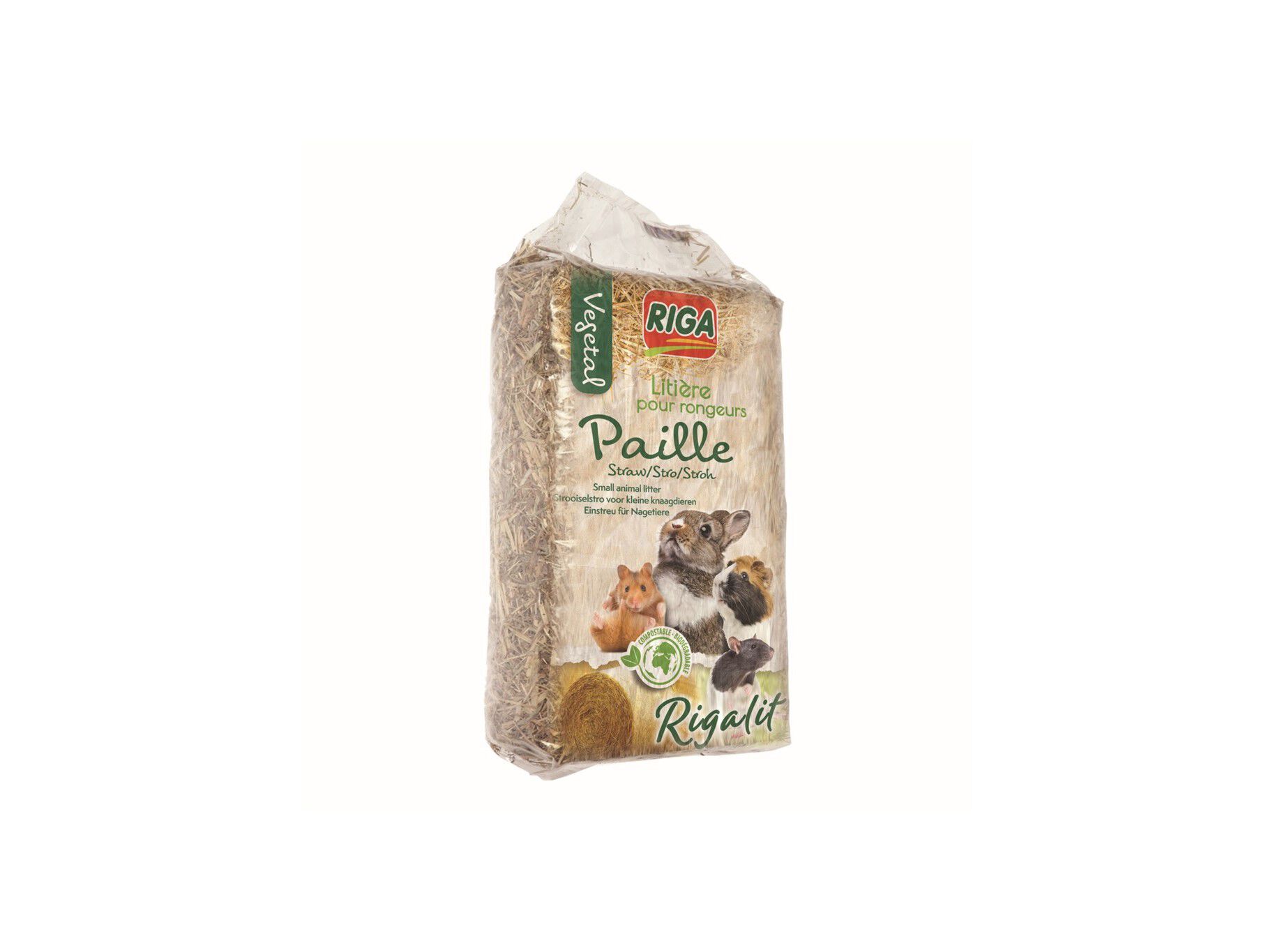 PALHA ROEDOR RIGA 1KG=30L