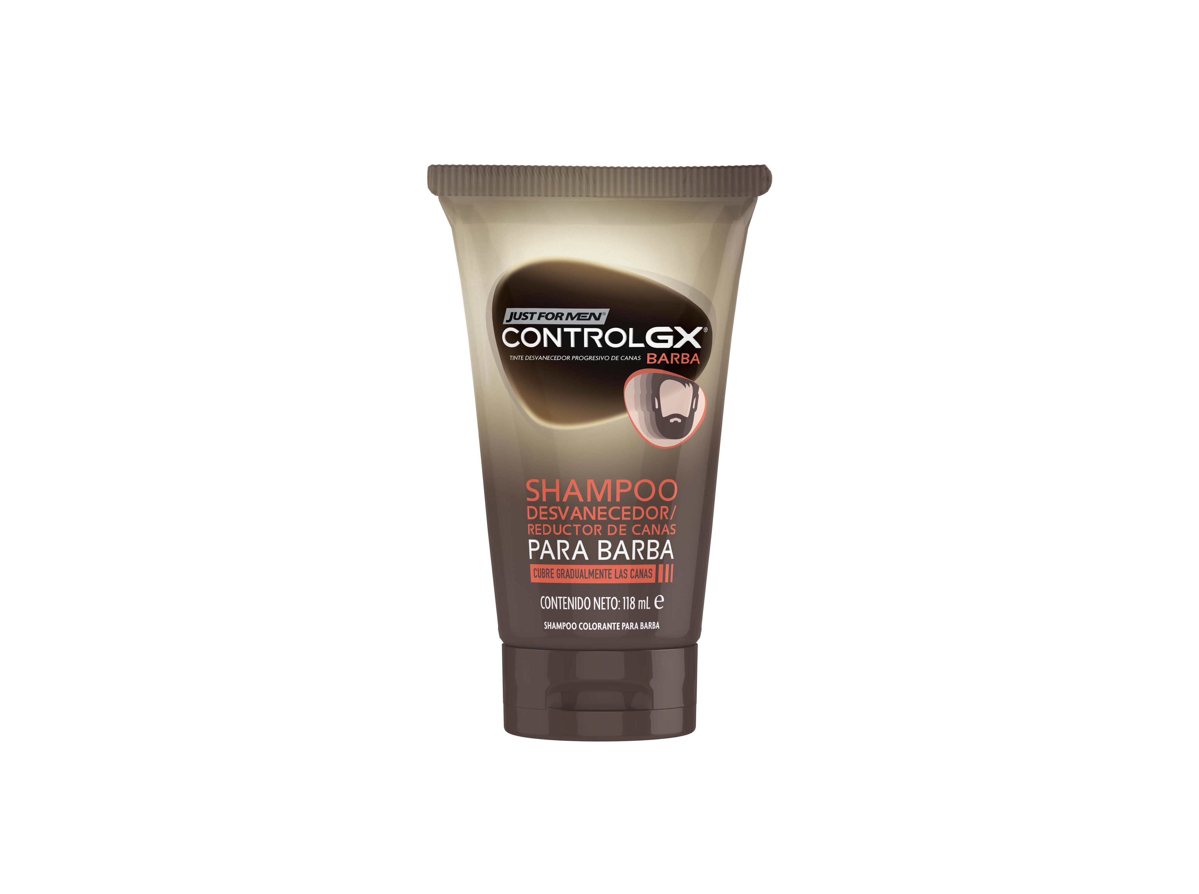 CHAMP&Ocirc; JUST FOR MEN CONTROLGX BARBA 118ML image number 1