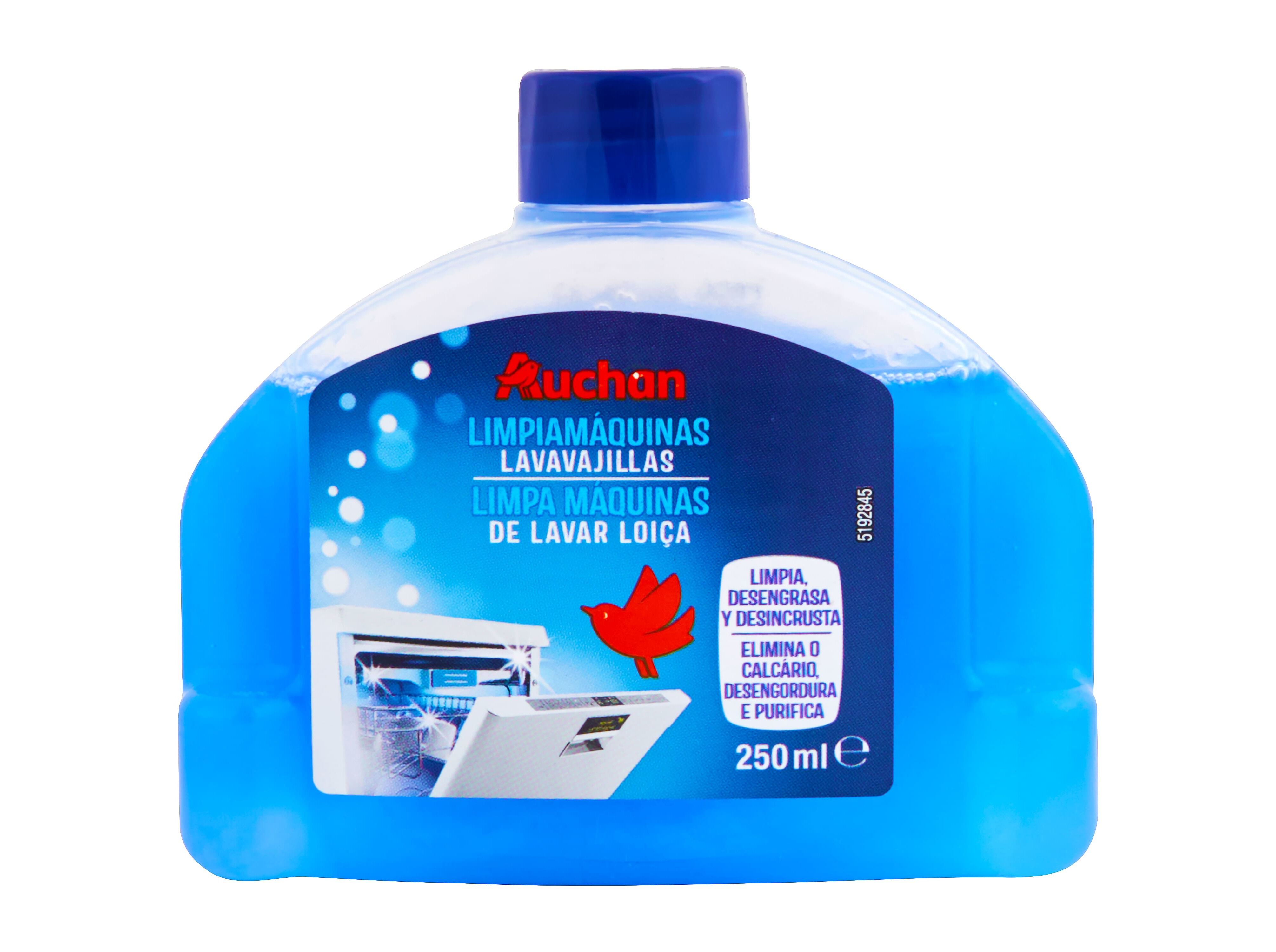 LIMPA M&Aacute;QUINA AUCHAN LOI&Ccedil;A 250ML